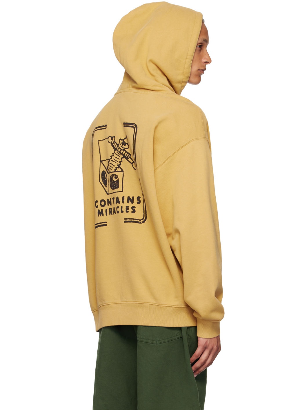 Yellow Stamp Hoodie - 3