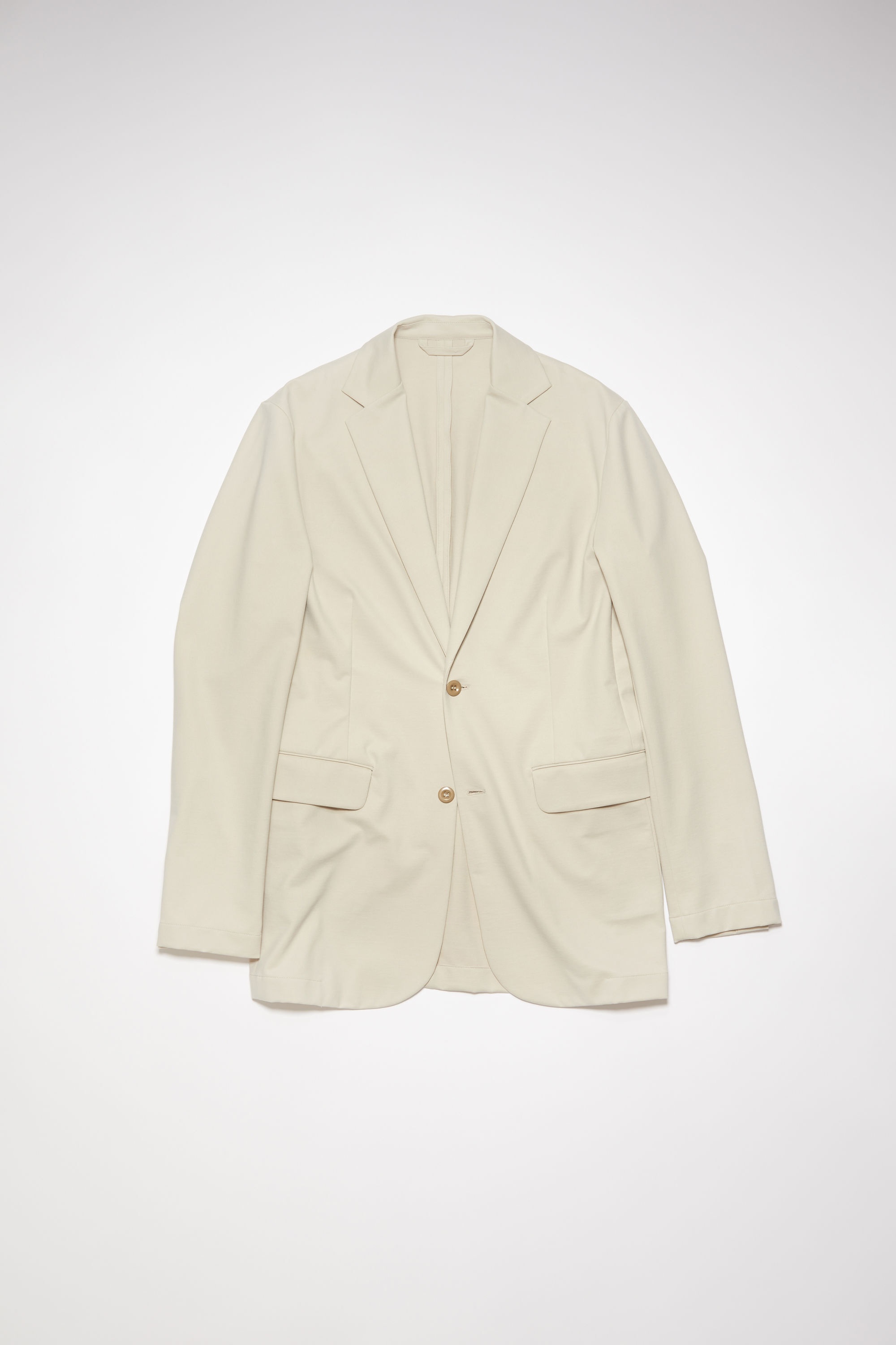 Single-breasted suit jacket - Clay beige - 7