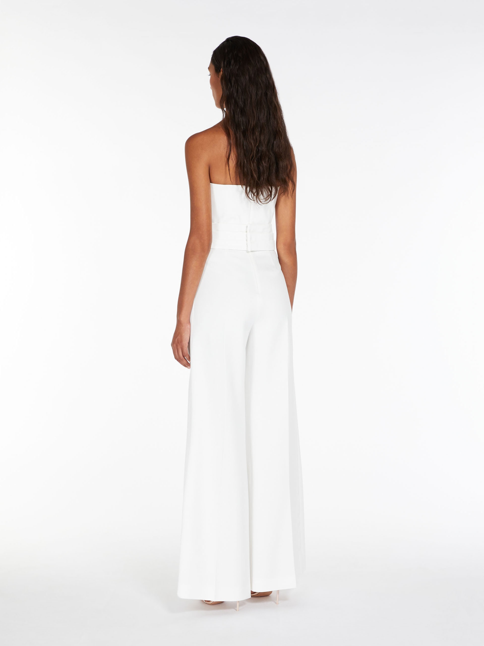 ADERIRE Jersey bustier jumpsuit - 4
