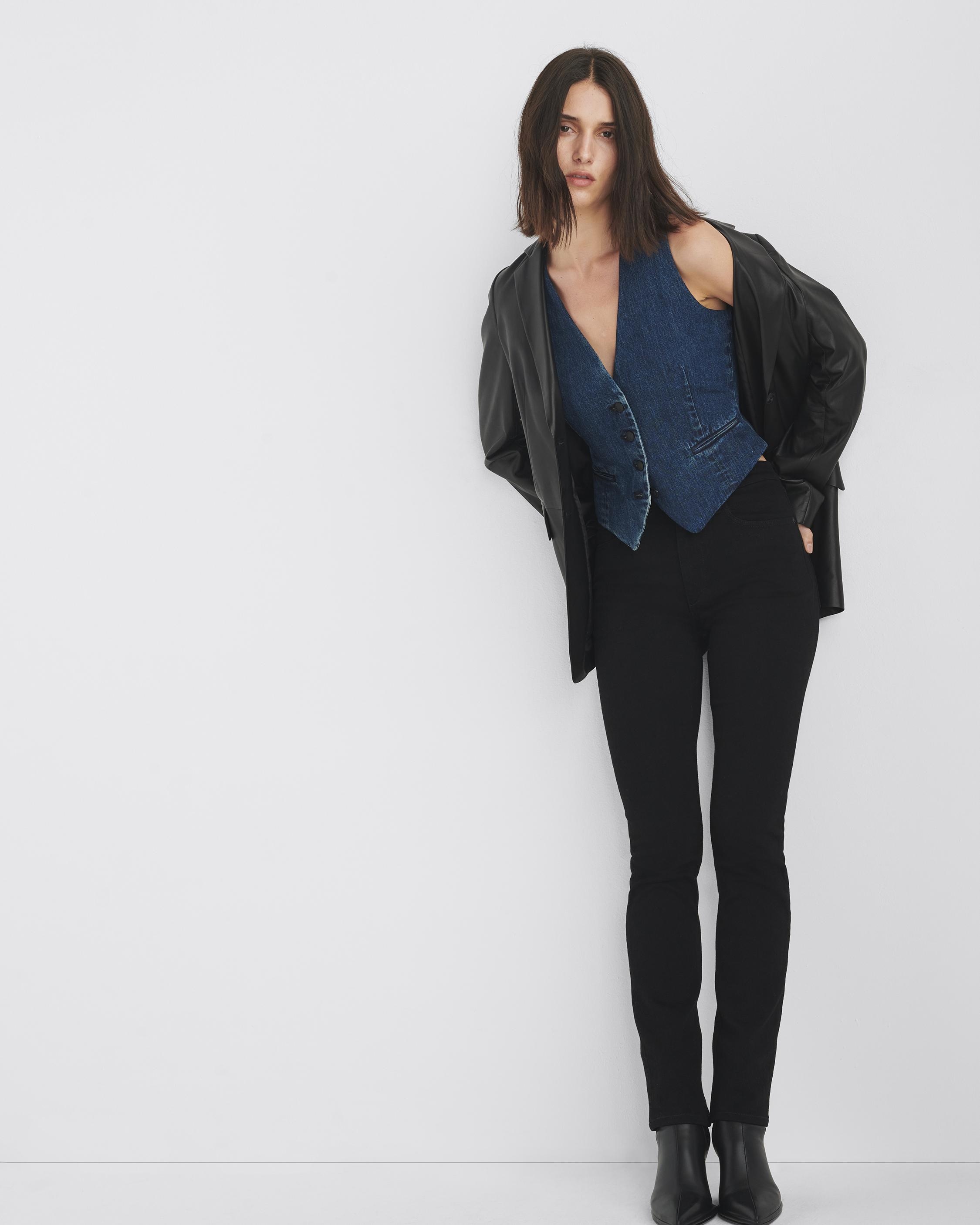 Priya Denim Vest
Slim Fit - 5