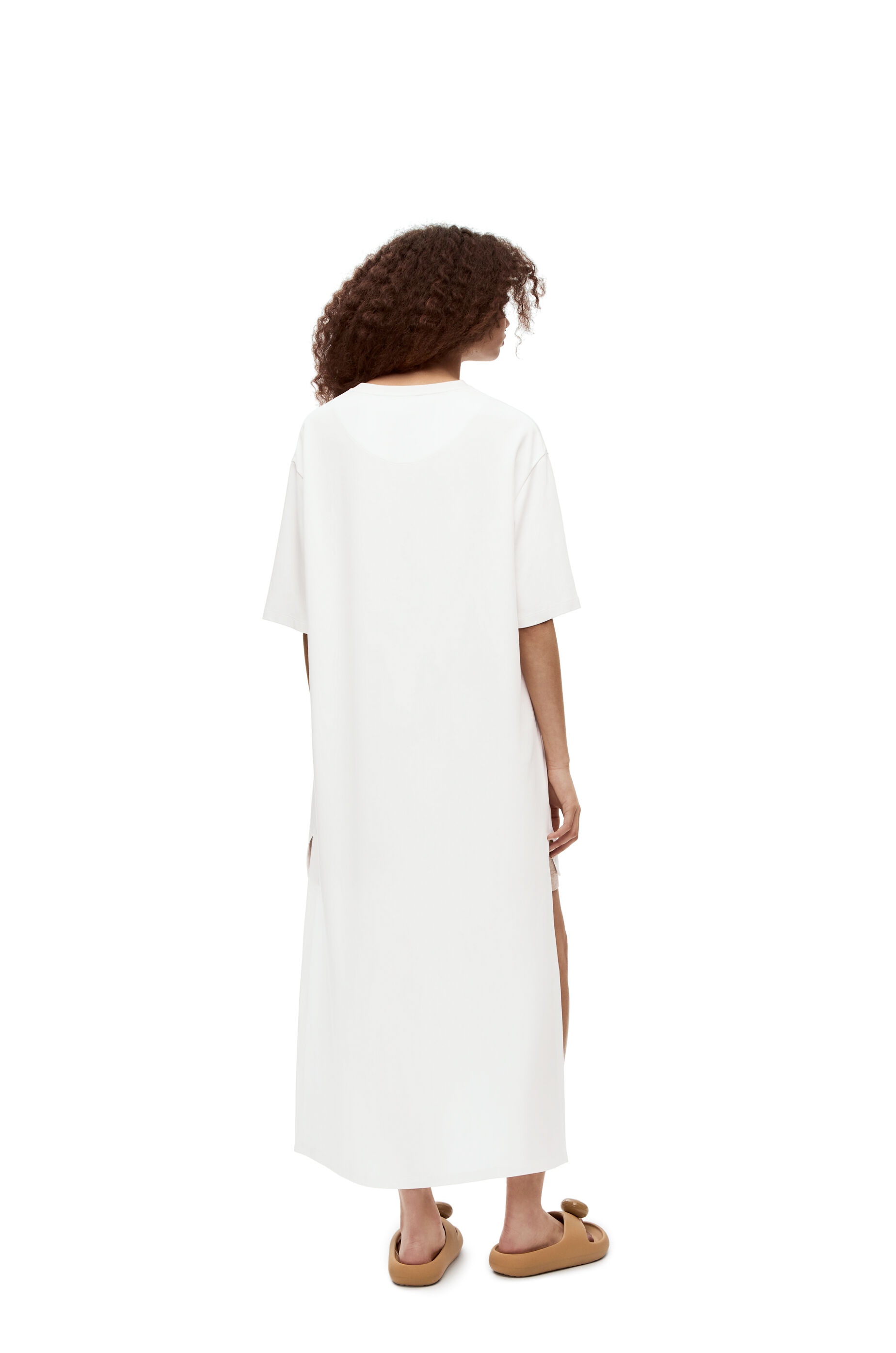 LOEWE hat T-shirt dress in cotton - 4