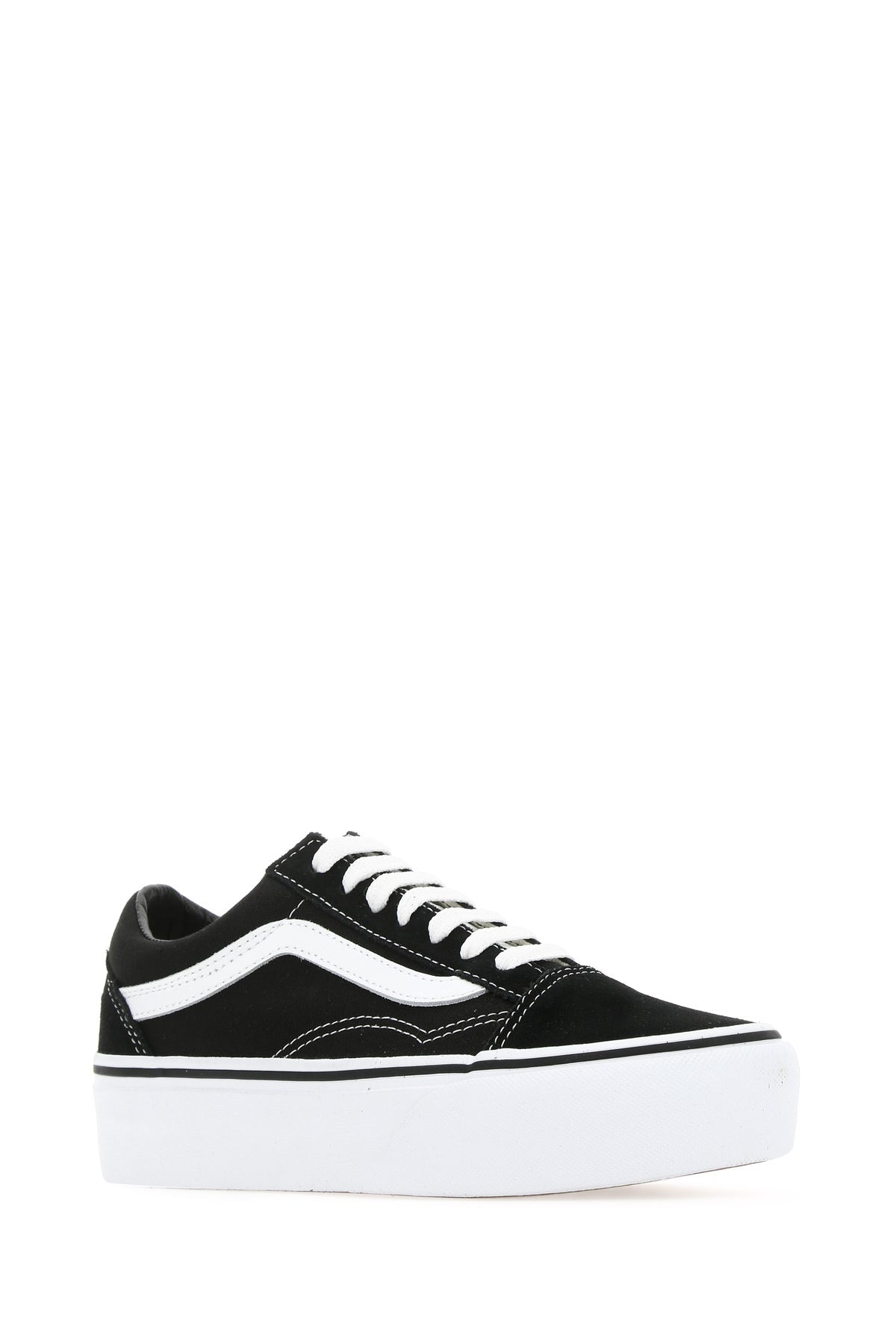 Black fabric Old Skool Platform sneakers - 2