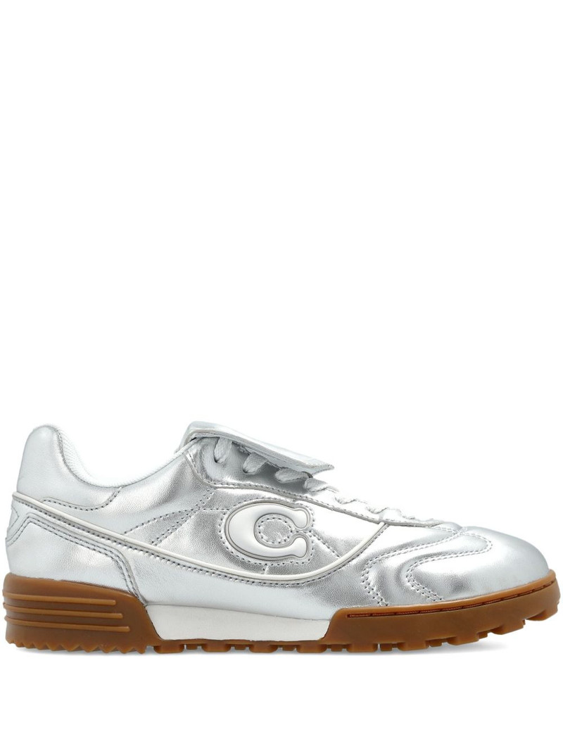 Match logo-patch sneakers 1