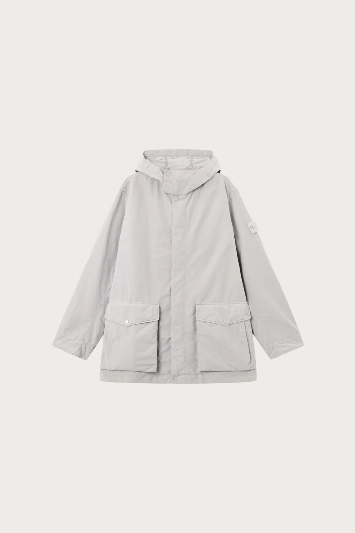 David Light Hooded Jacket - Grey - 1