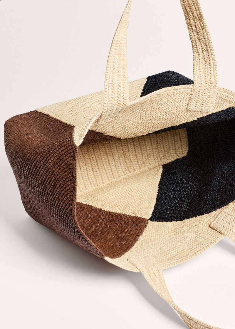 Contrast Panel Tote 6