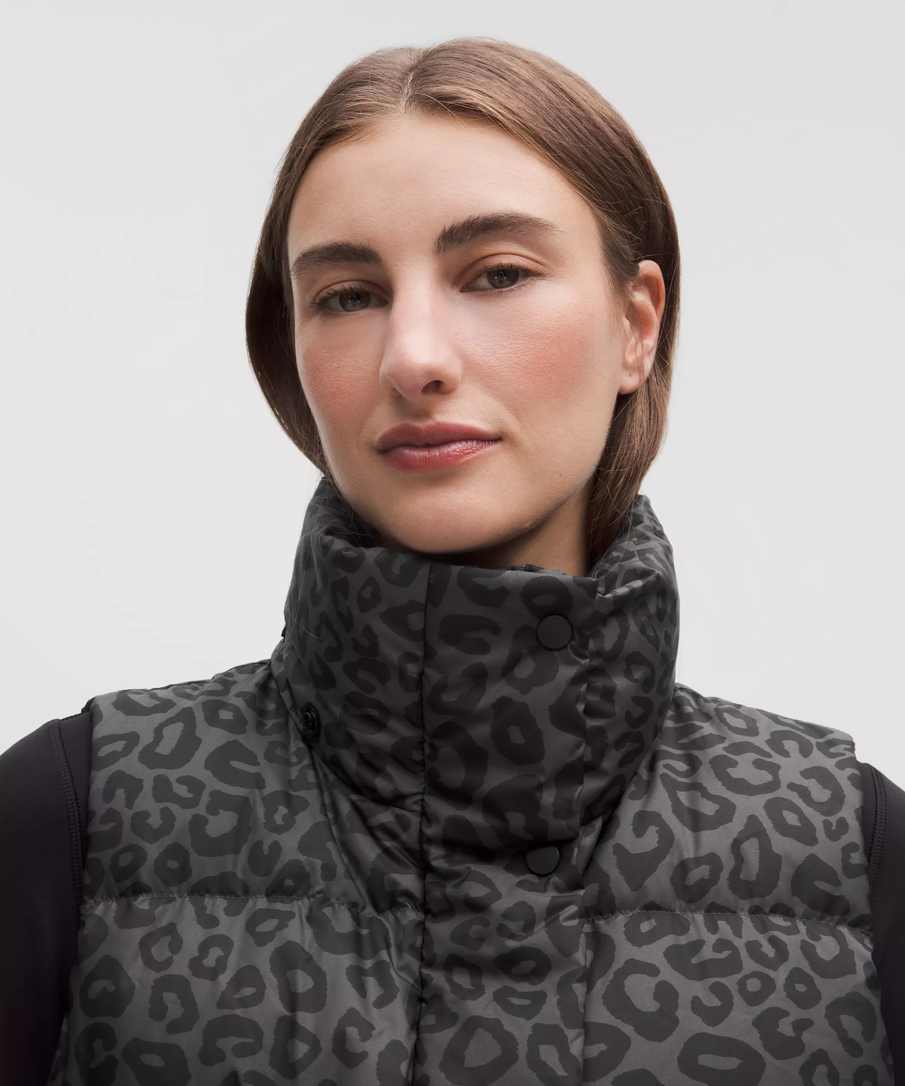 Wunder Puff 600-Down-Fill Cropped Vest *Print - 6