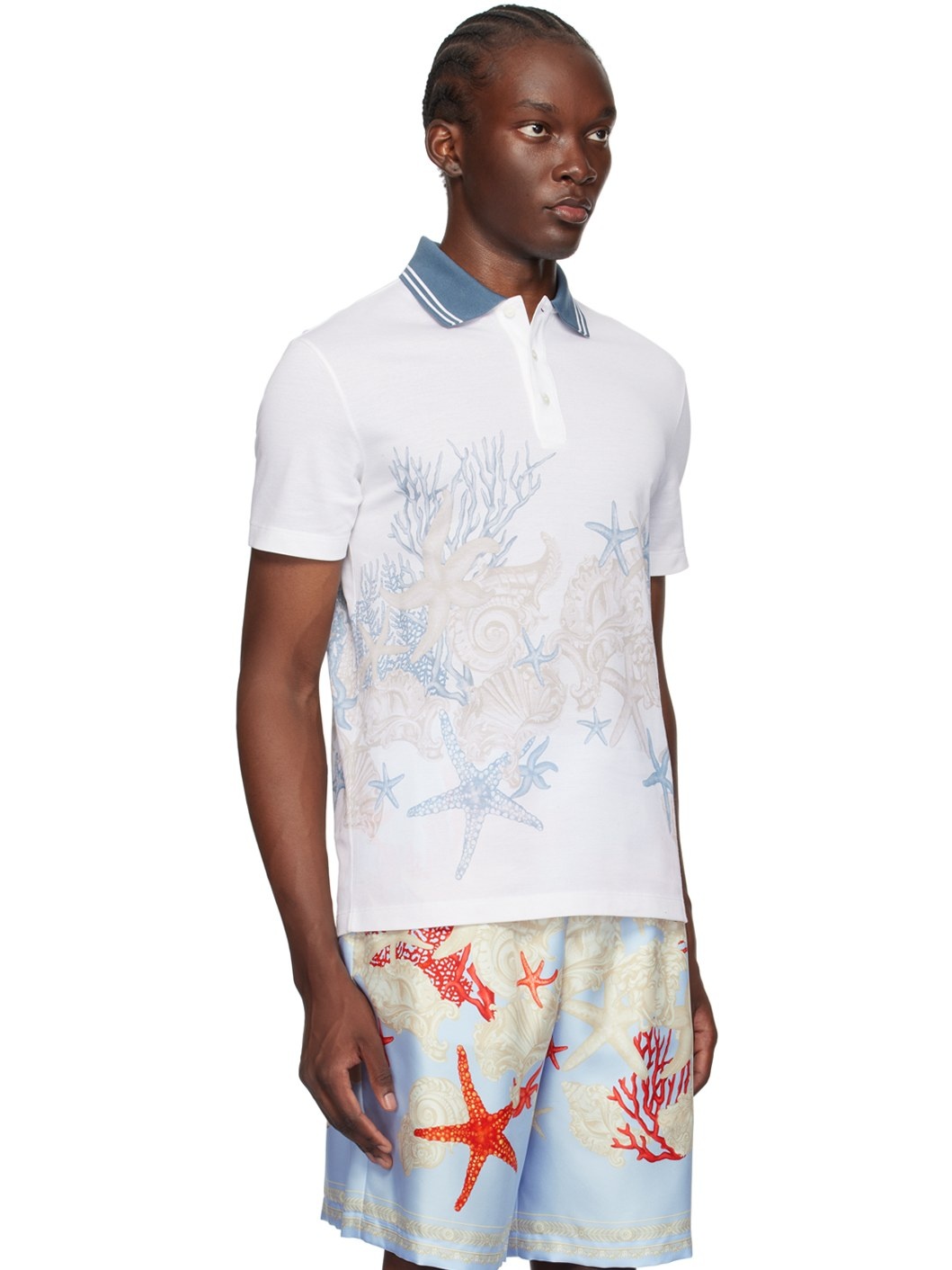 White Barocco Sea Polo - 2