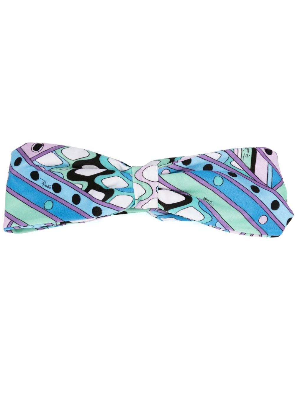 Vivara-print twisted headband - 1