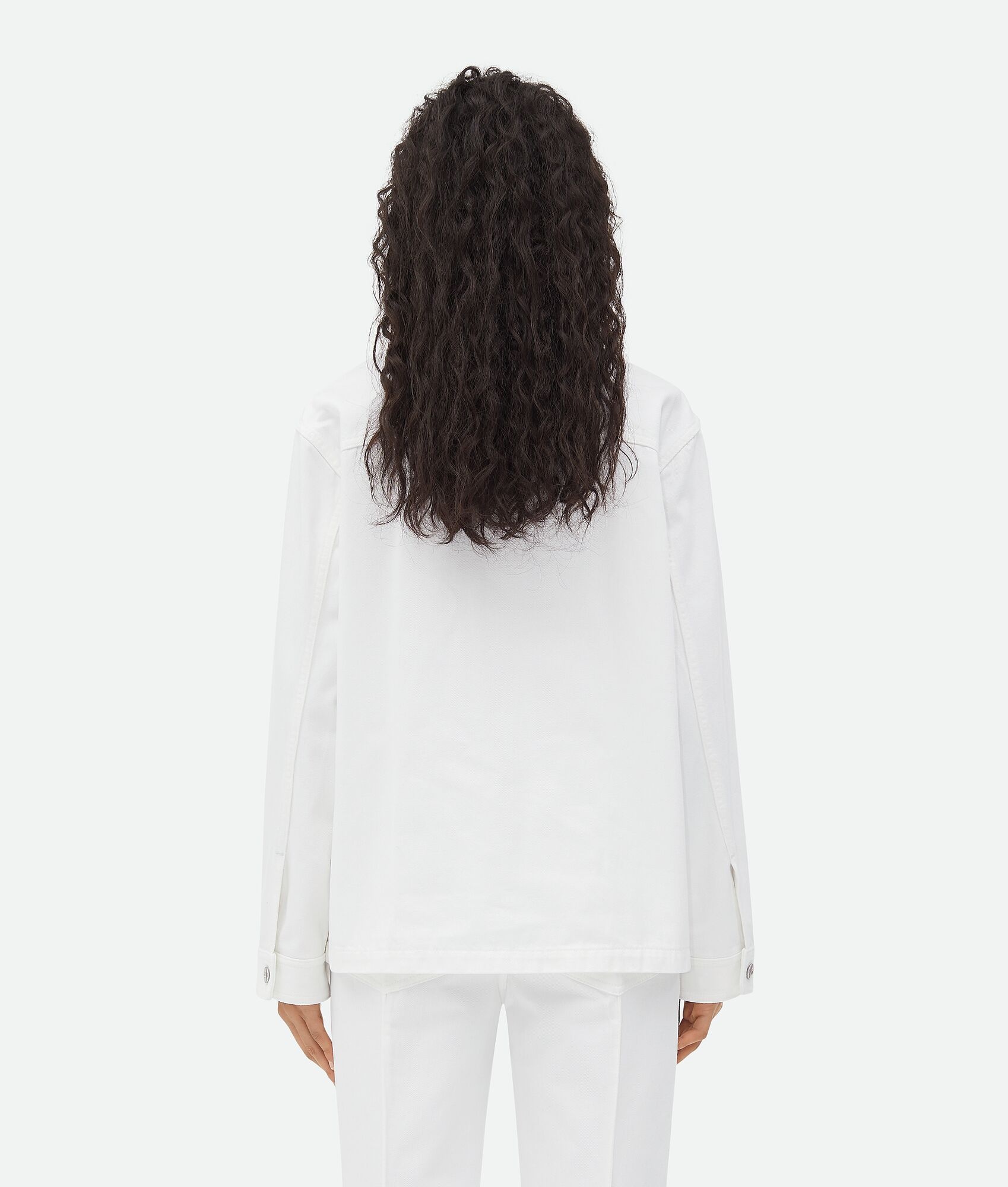 White Denim Jacket - 3