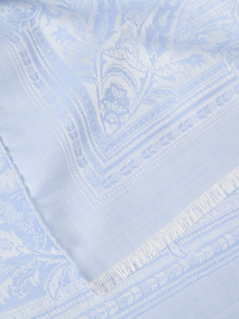 Etro floral paisley jacquard scarf outlook