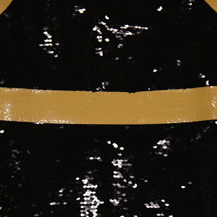 Burberry Tape Detail Sequinned Mini Dress - 7