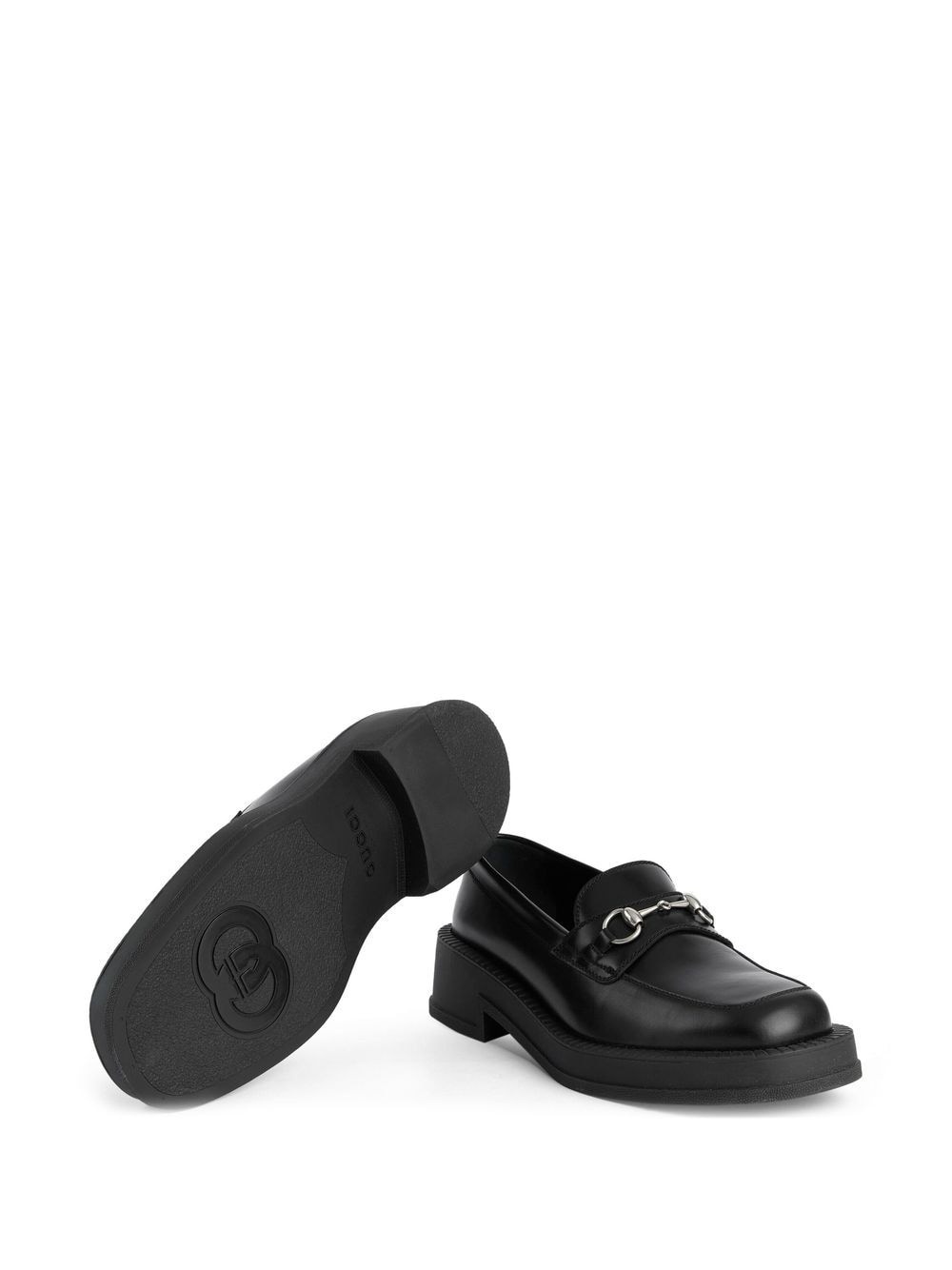 Horsebit square-toe loafers - 4