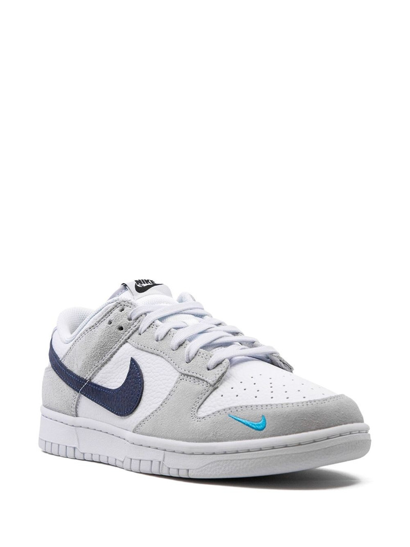 Nike Dunk Low "Mini Swoosh - 화이트 그레이 Navy Aqua"스니커 outlook