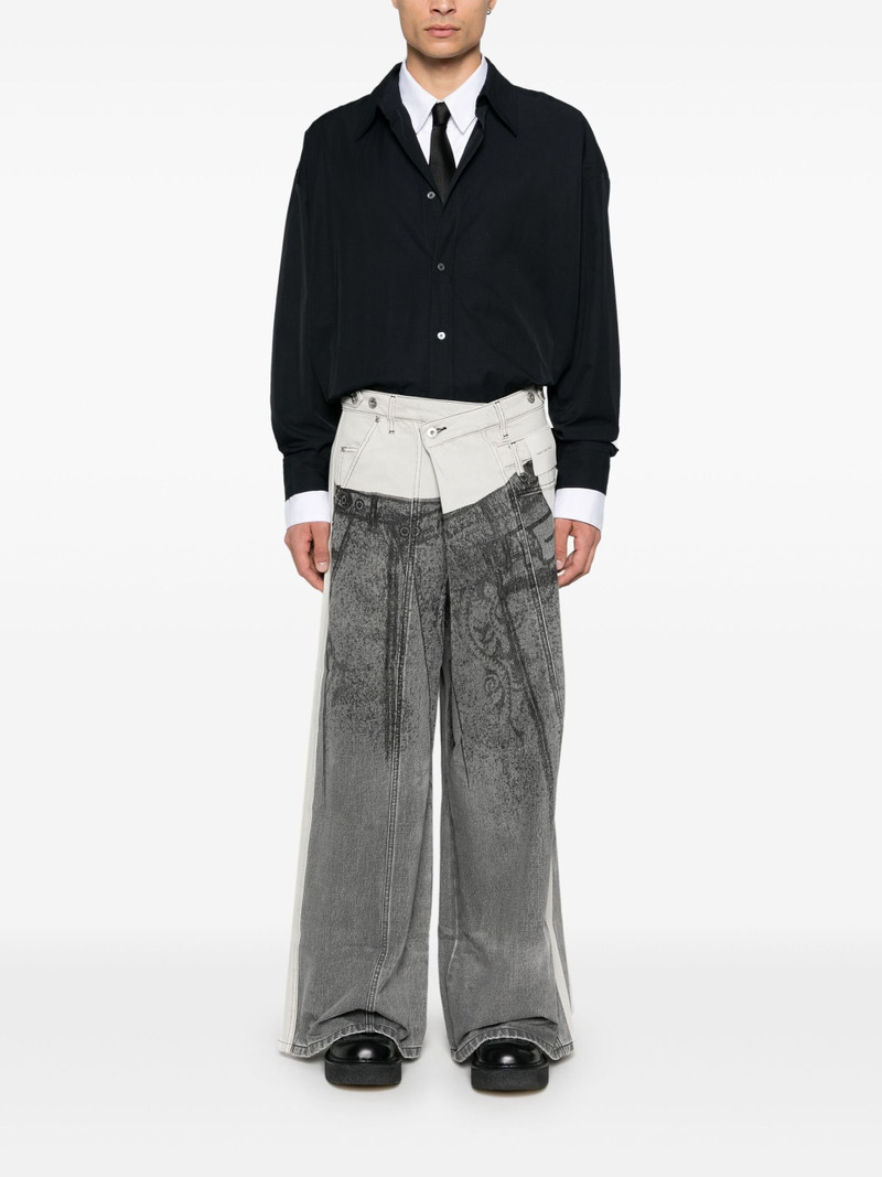 FENG CHEN WANG Panelled Jeans outlook