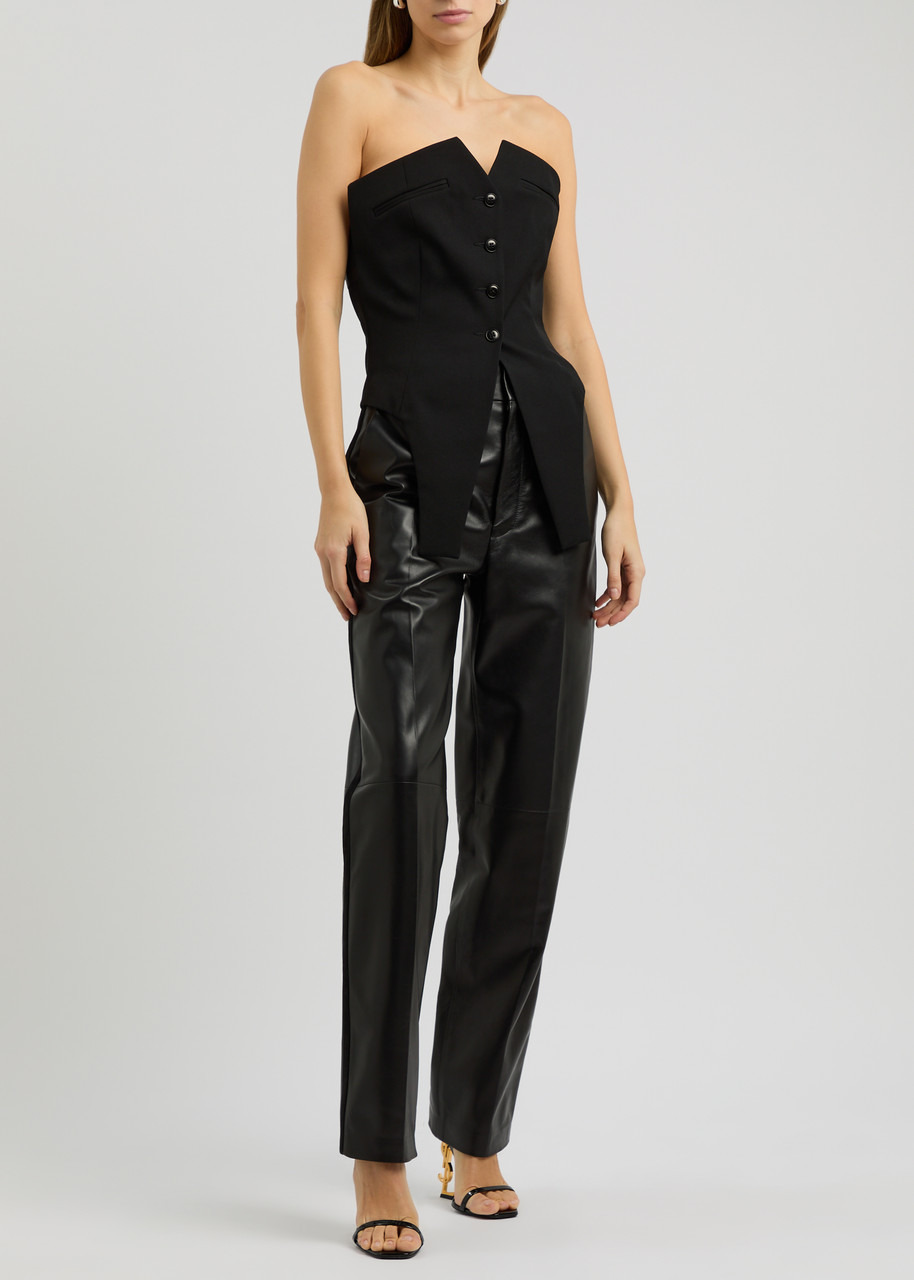 Alexander Wang Strapless Wool Waistcoat - 4