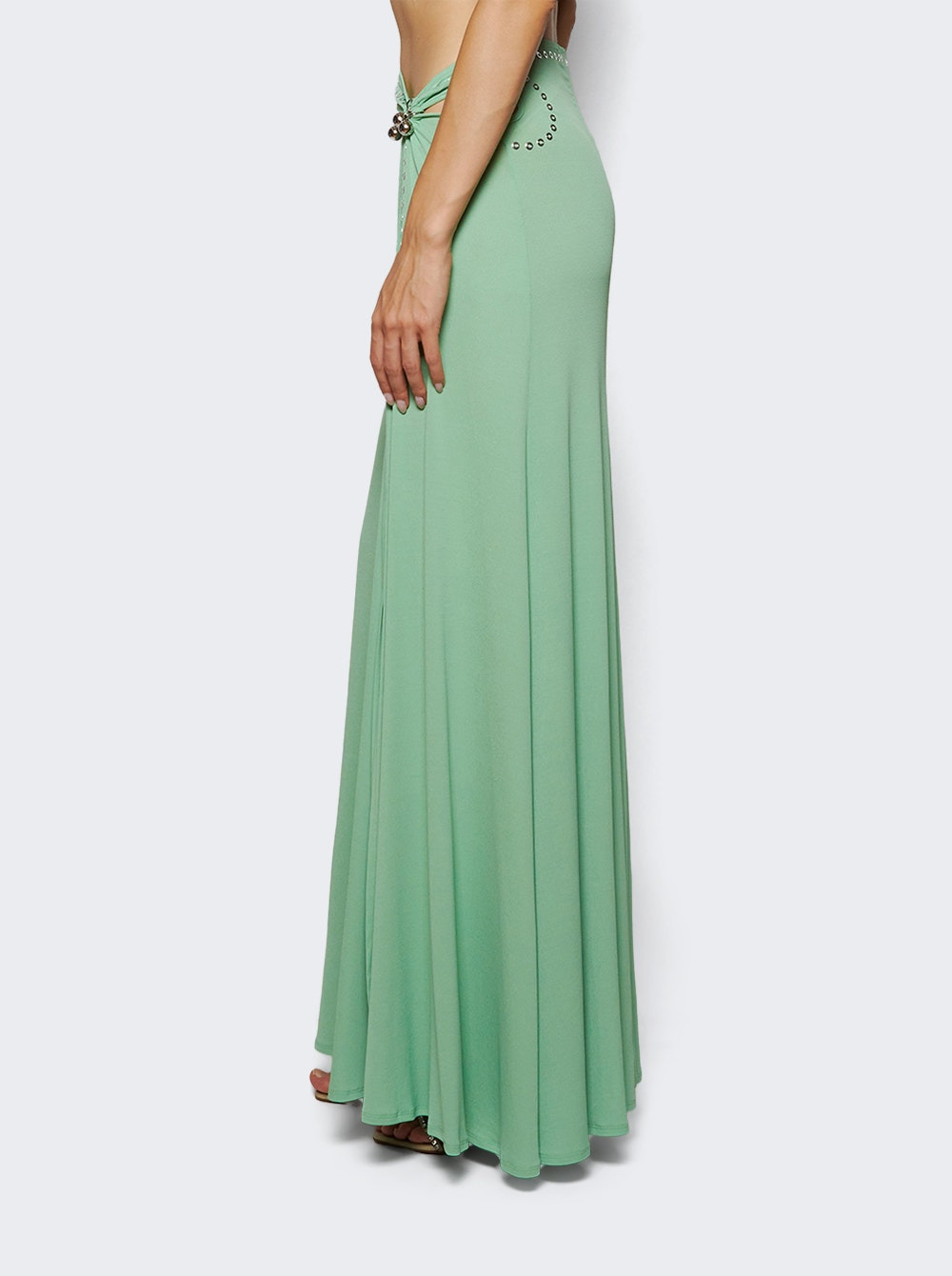 Long Skirt Pistachio - 3