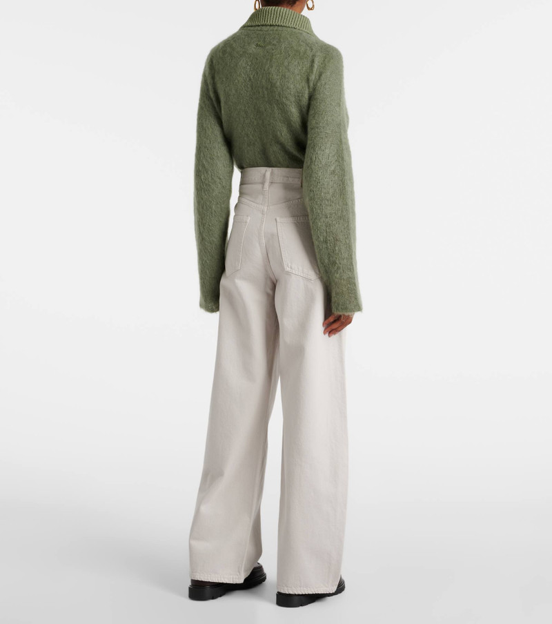 Low Curve mid-rise wide-leg jeans 3