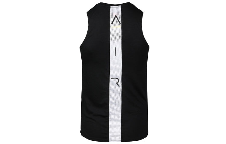Air Jordan Air Logo Printing Breathable Basketball Vest Black CZ7851-010 - 3