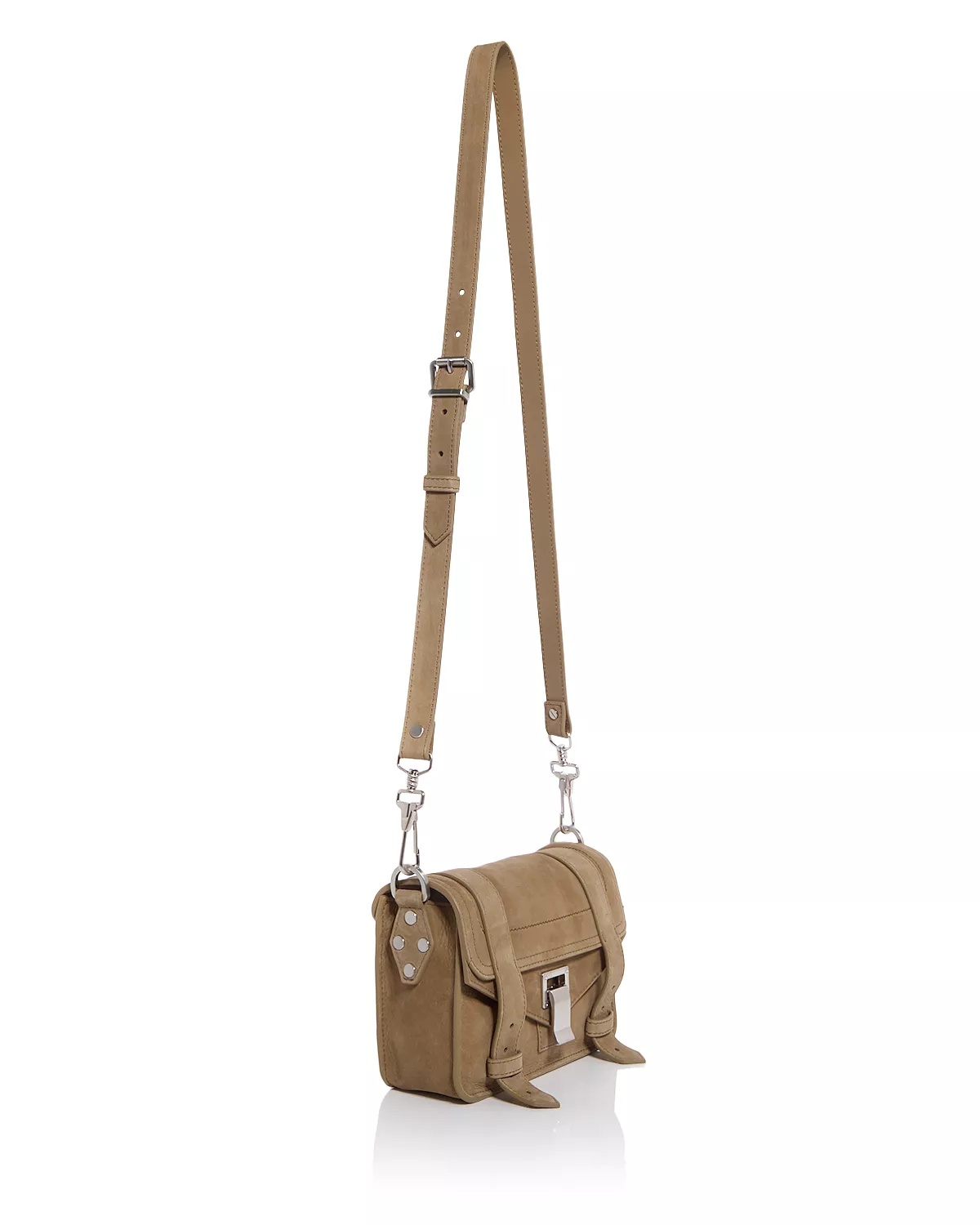 PS1 Mini Suede Crossbody Bag - 4