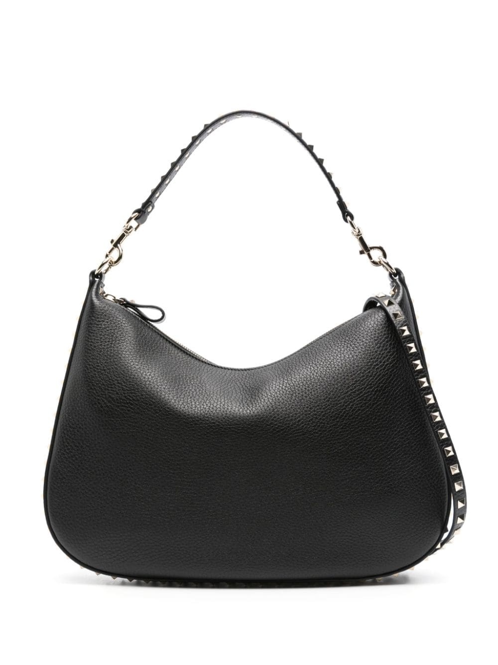 Rockstud leather shoulder bag - 1