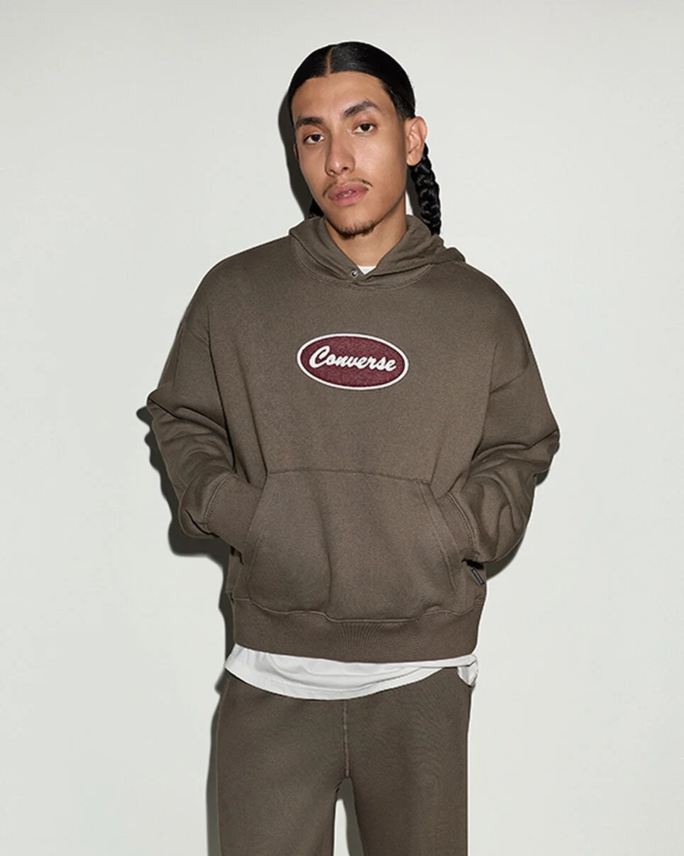 Converse Garage Full-Zip Fleece Hoodie - 1