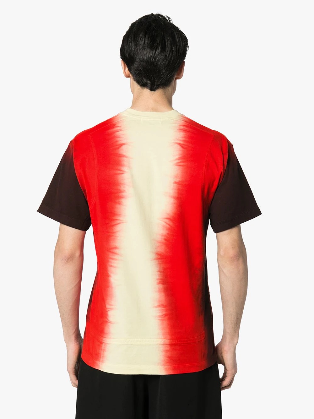 tie-dye panel T-shirt - 4