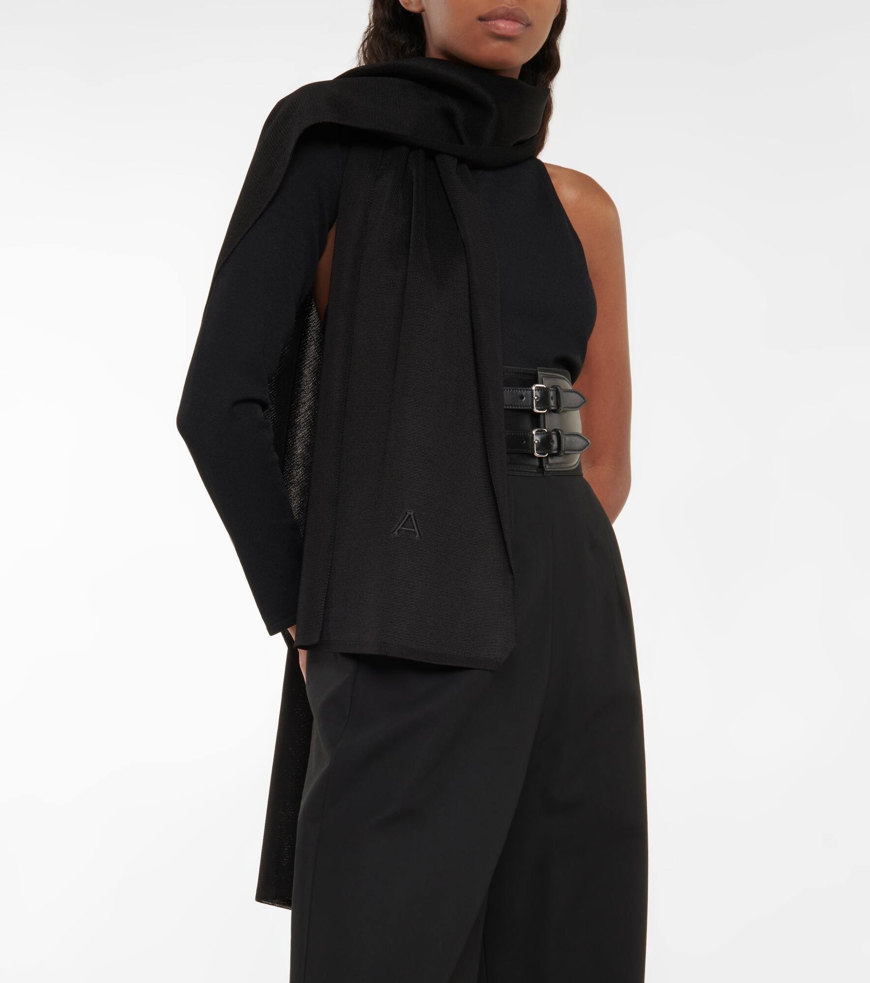 Embroidered scarf - 2