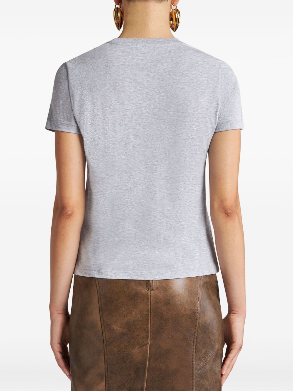 embroidered Pegaso t-shirt - 3