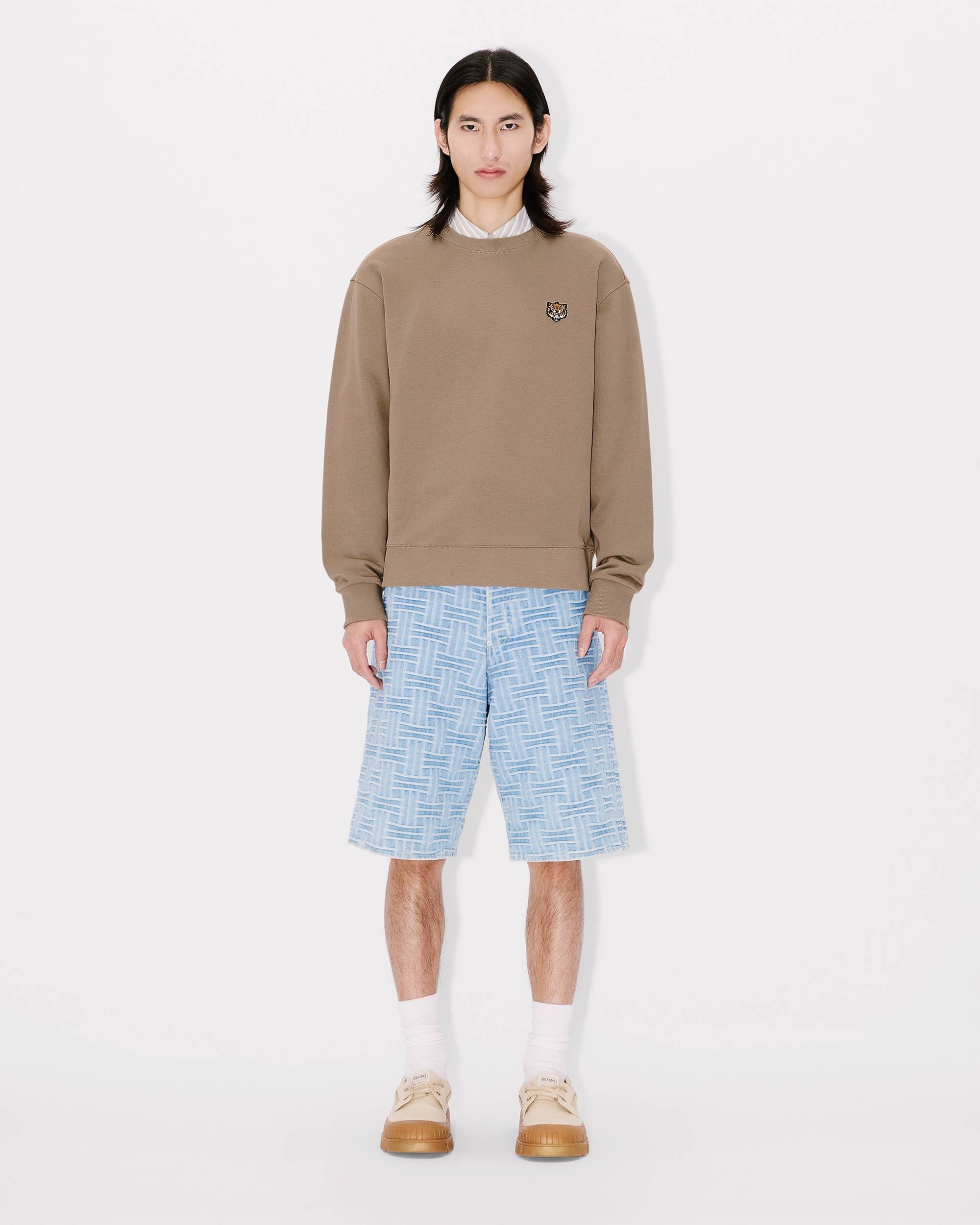 'KENZO Happy Tiger' embroidered sweatshirt in cotton - 5