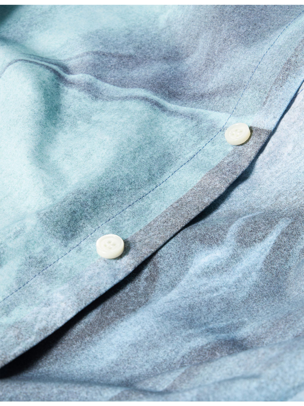 Oversized Water Cotton Shirt - 6