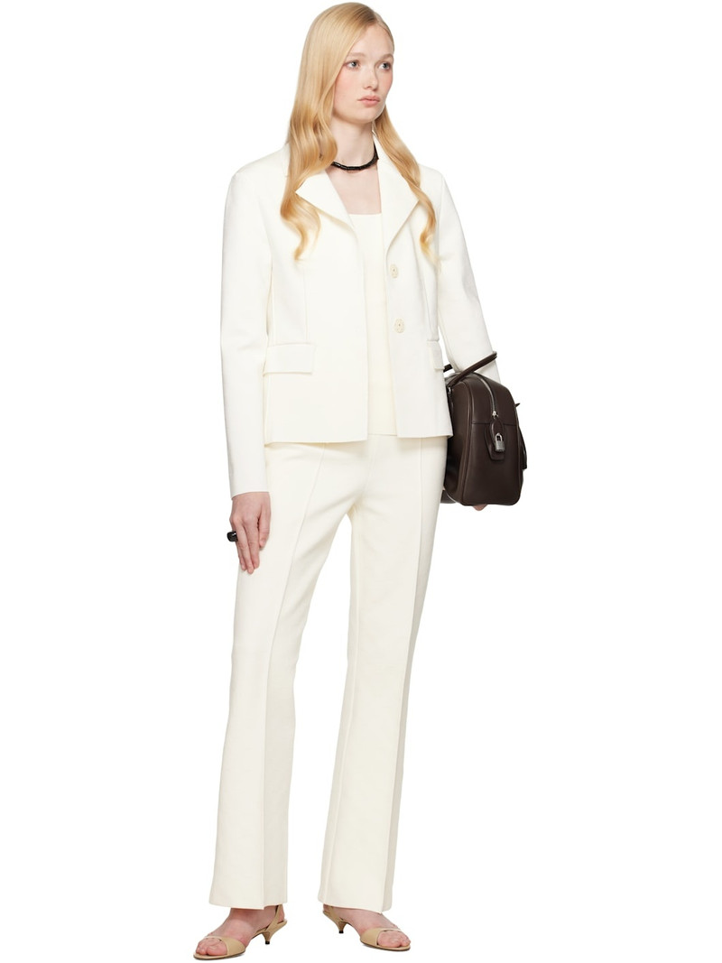 HIGH SPORT SSENSE Exclusive Bridal Capsule Long Kick Trousers outlook