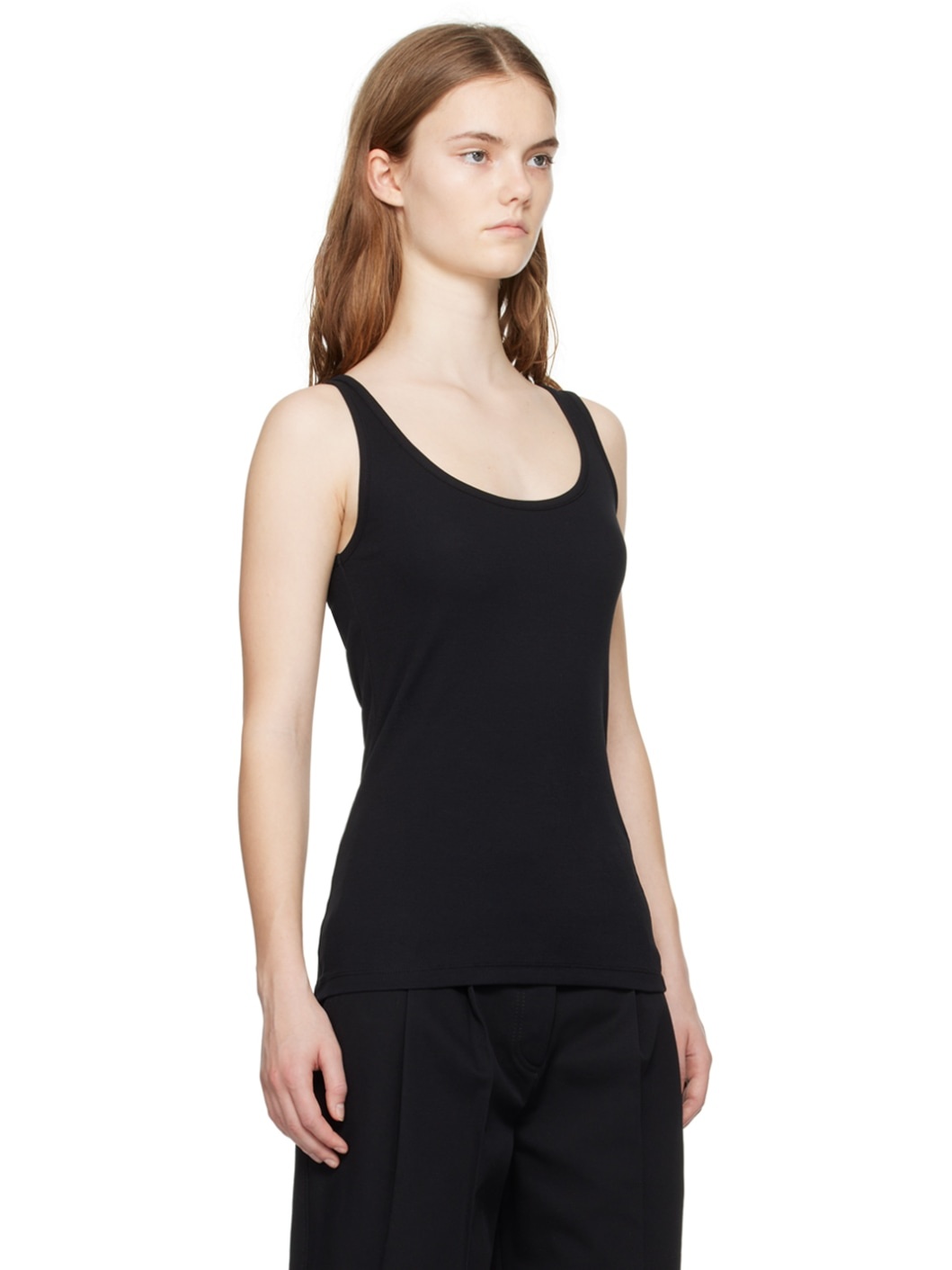 Black Classic Tank Top - 2