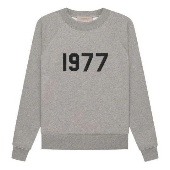 Fear of God Essentials SS22 Crewneck Dark Oatmeal 1977 FOG-SS22-389 - 1