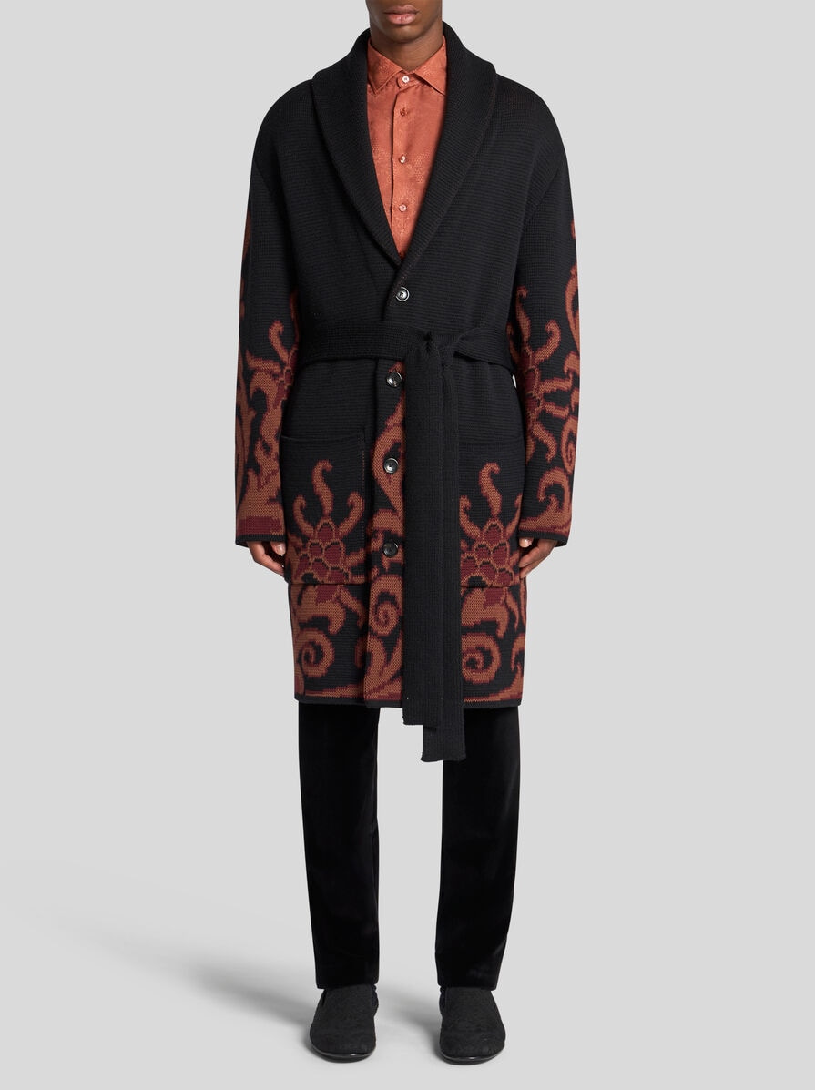 COAT WITH SHAWL COLLAR - 4