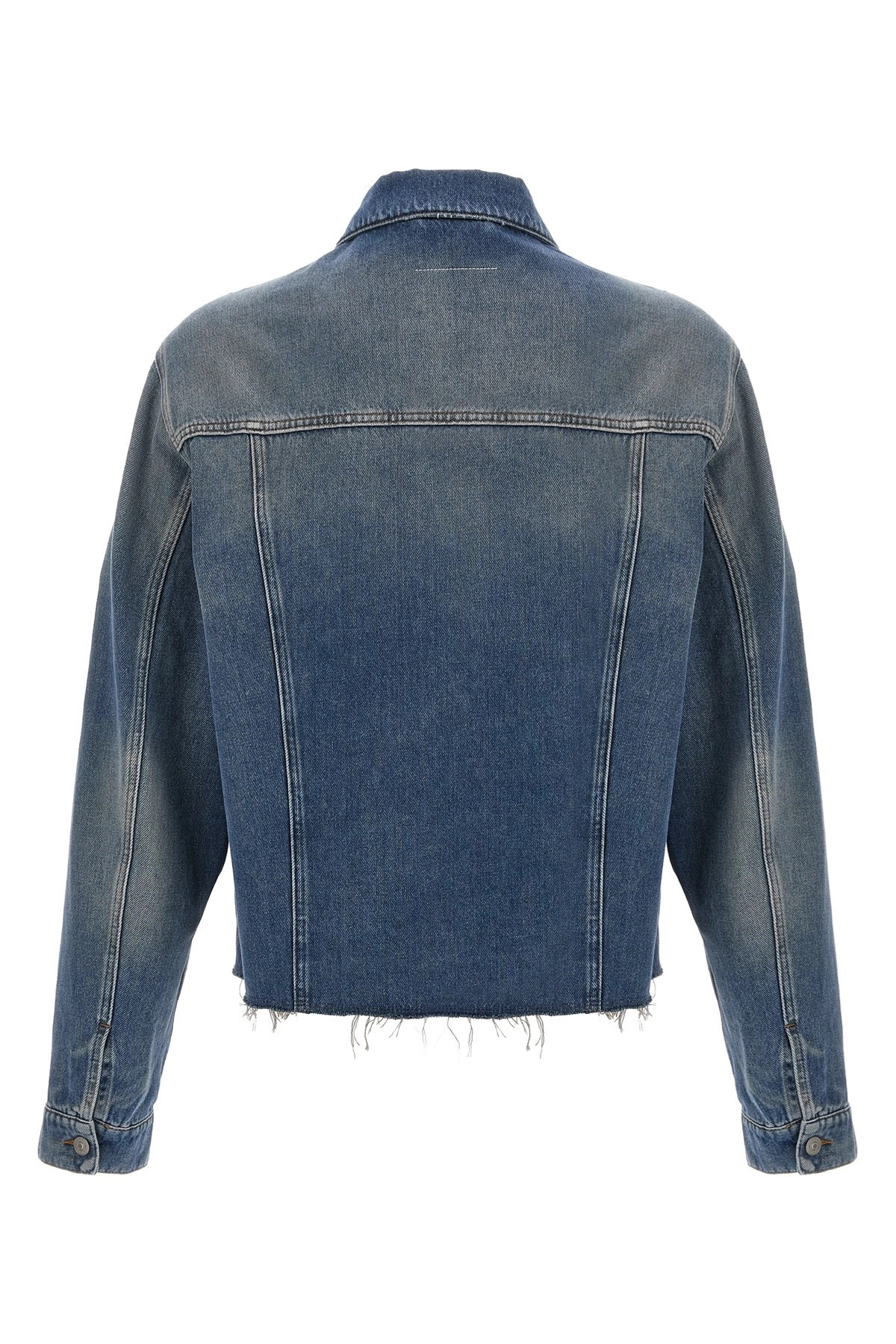 Raw cut denim jacket - 3