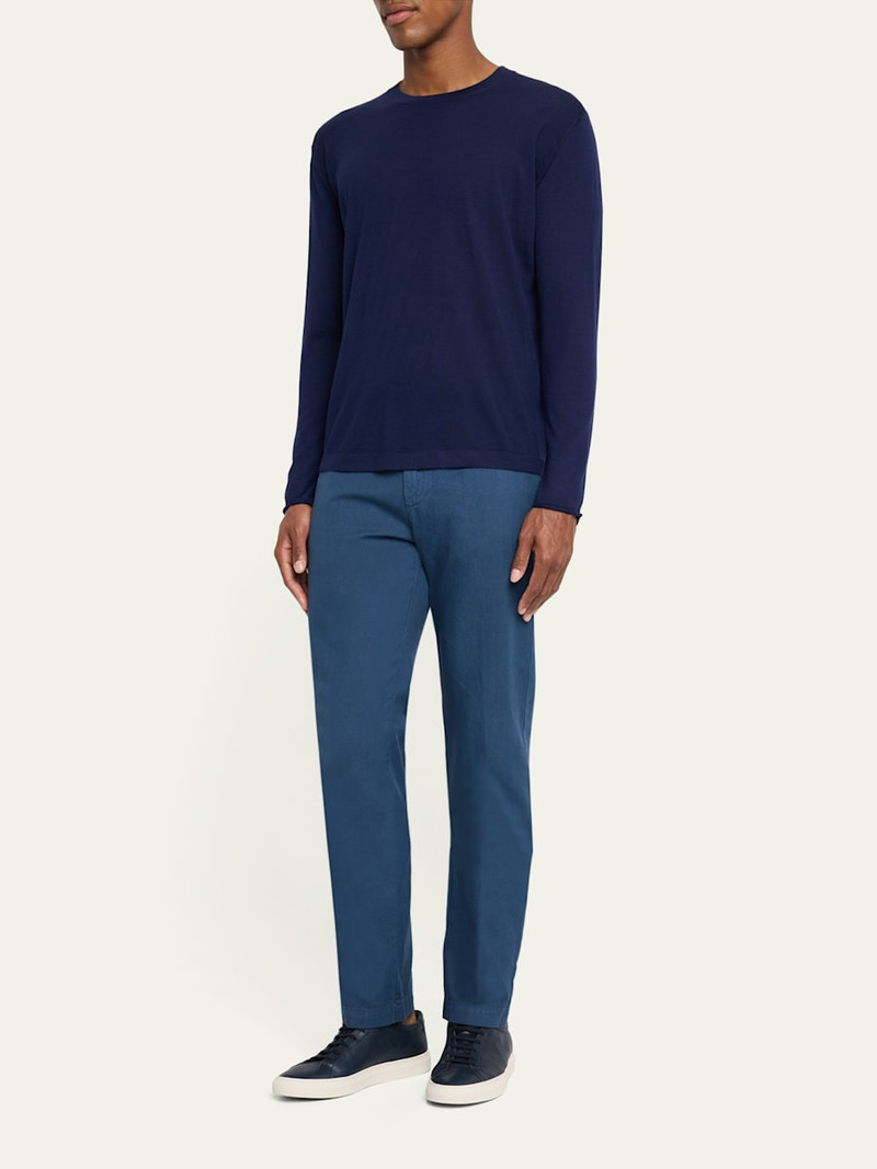 massimo alba Men's Larry Cashmere Crewneck Sweater outlook