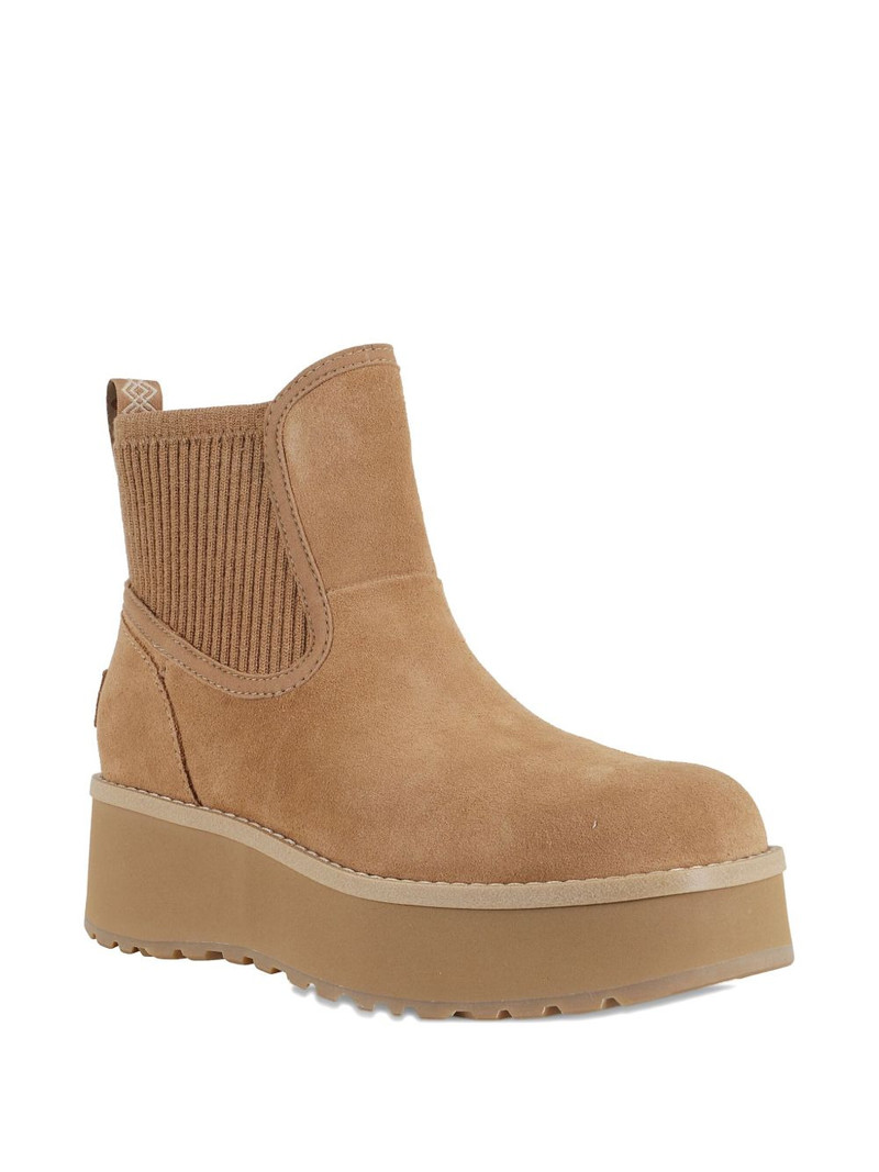 UGG 20mm ribbed platform boots outlook