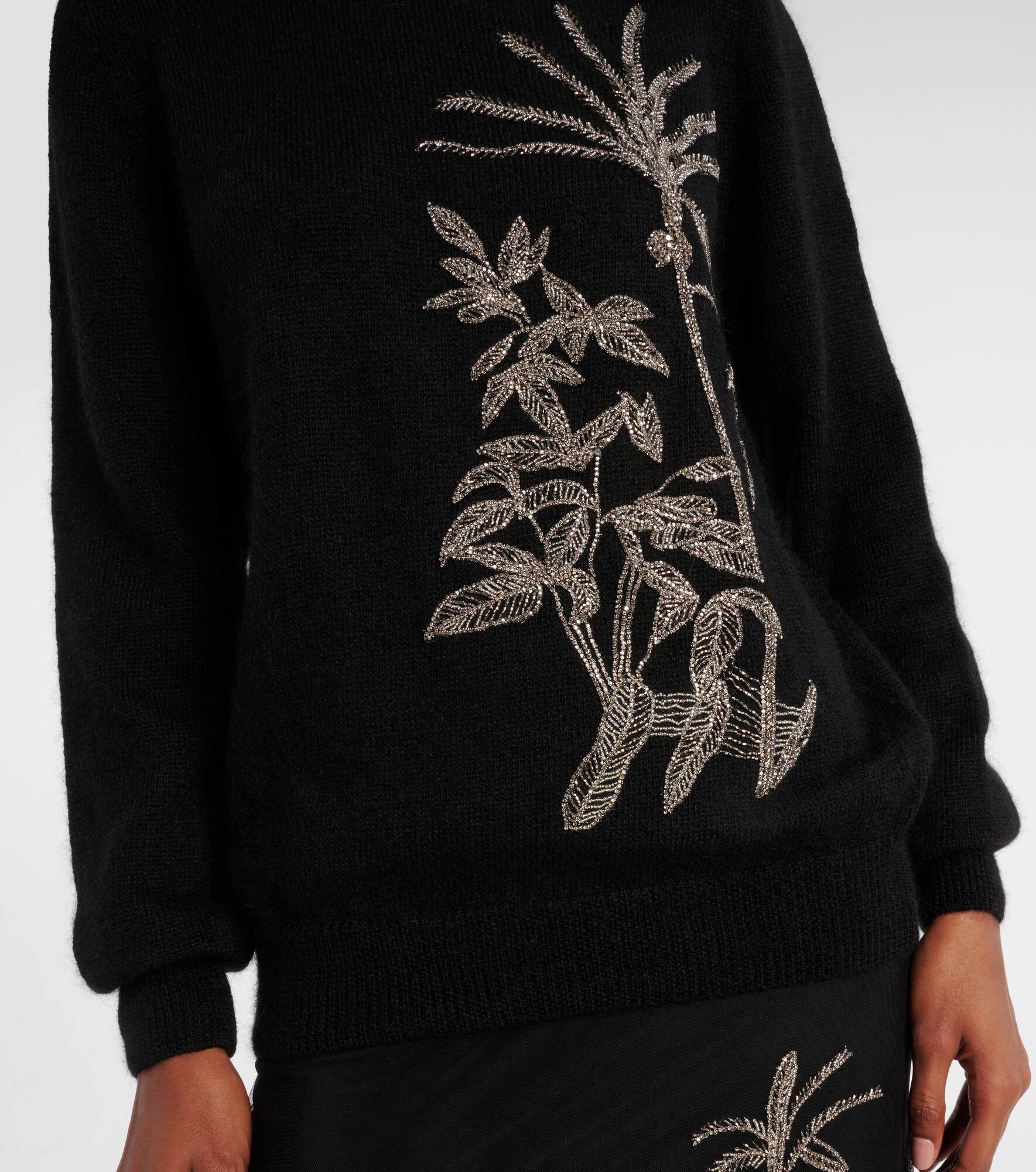 Noemie embellished sweater - 5
