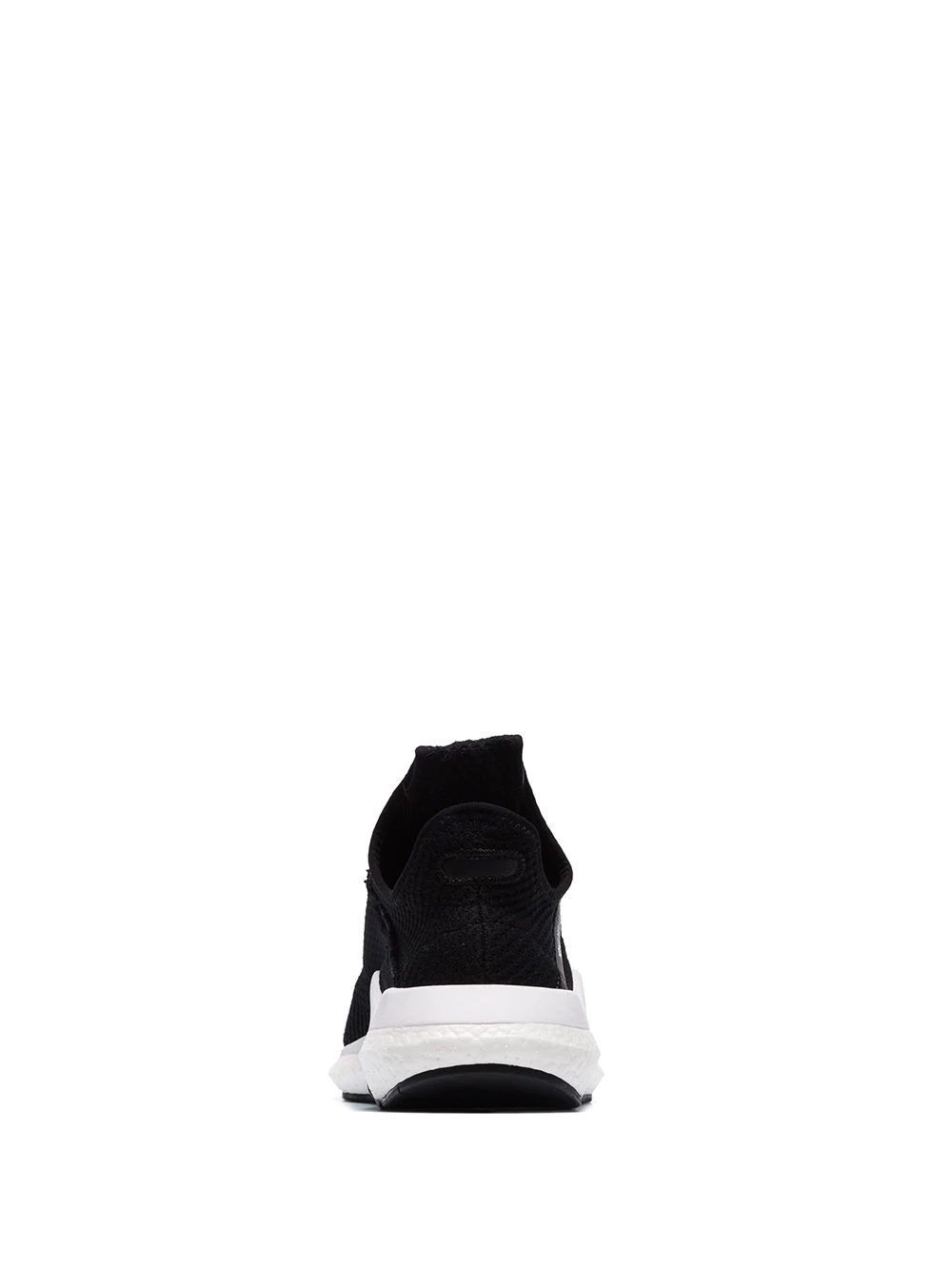 black Reberu logo embroidered low top sneakers - 5