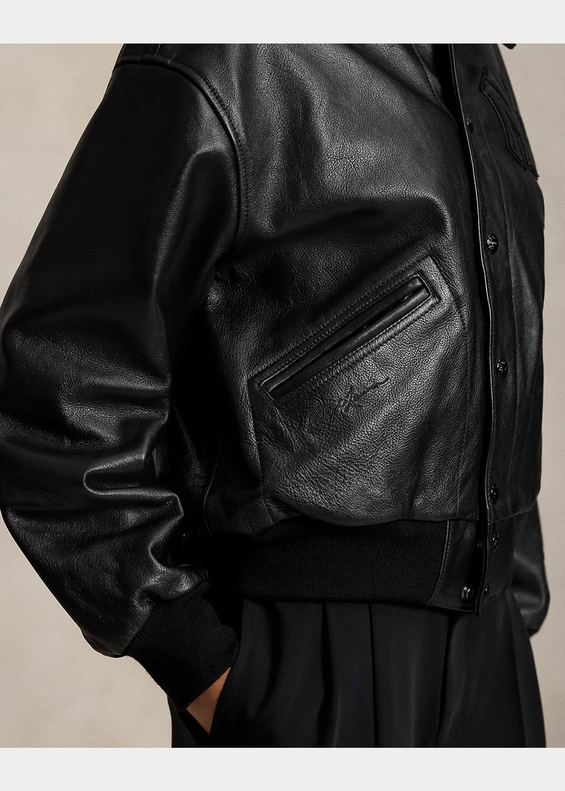 Polo Ralph Lauren Yankees Leather Jacket 6