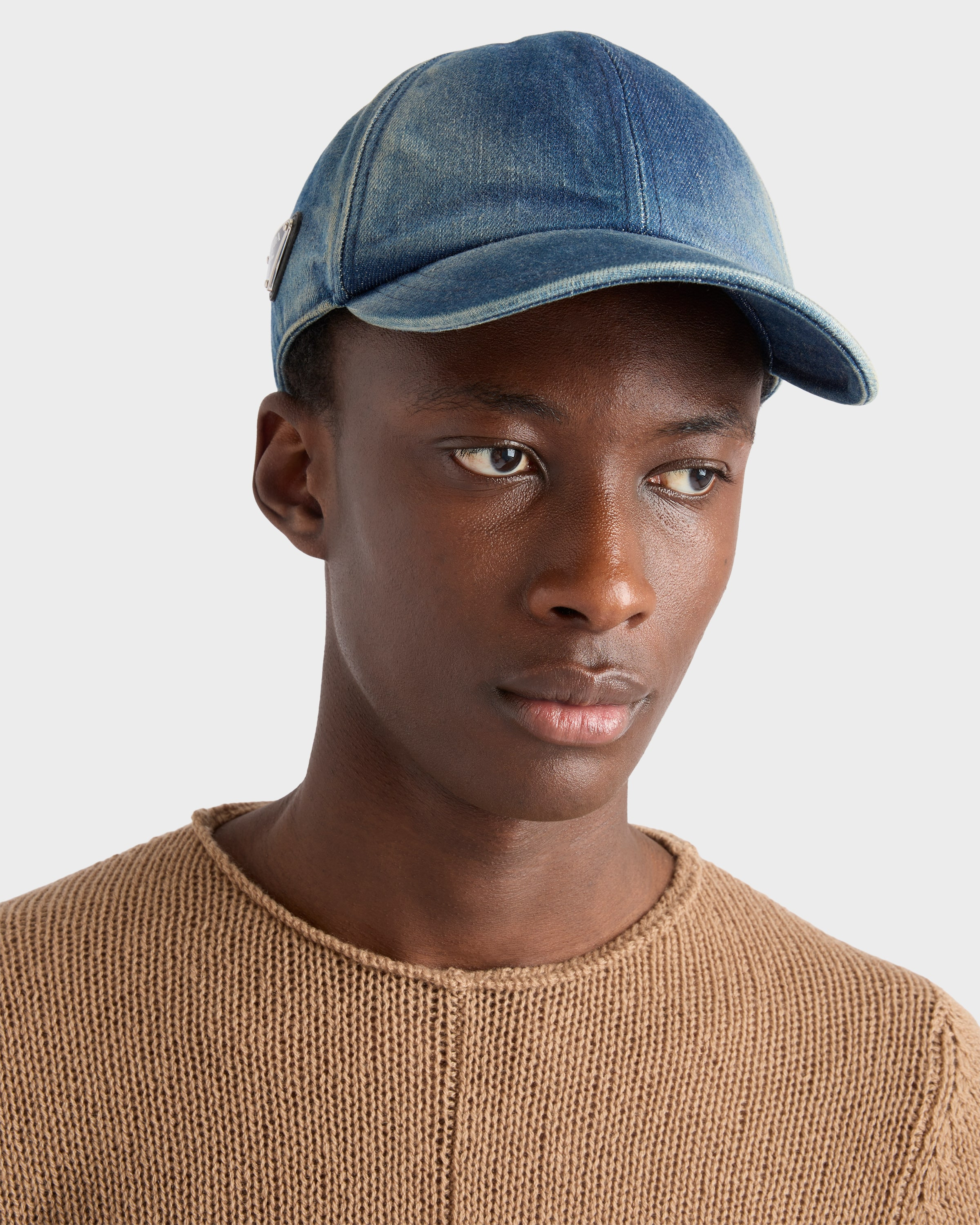 Denim baseball cap - 2