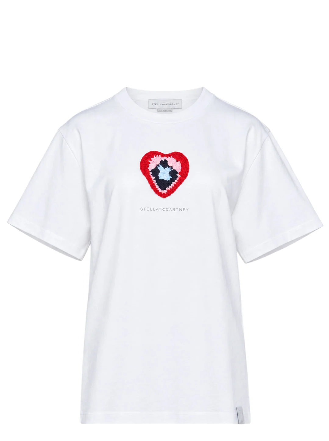 Crochet Heart Boyfriend Tee - 1