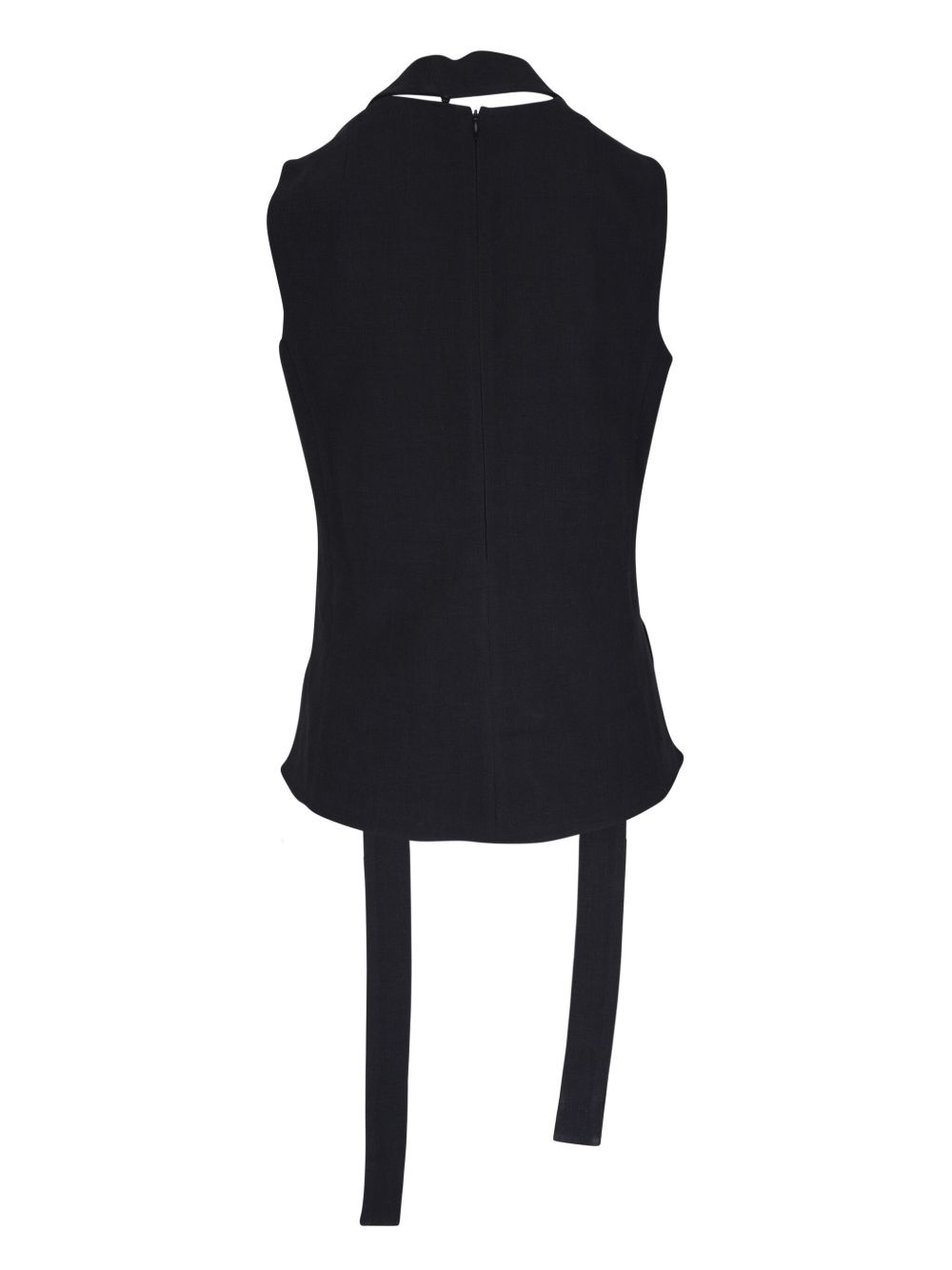 linen-blend top - 2