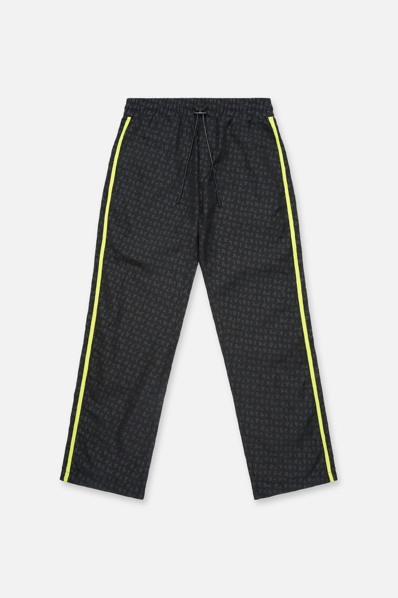 HARVEY TRACK PANT | BLACK ALL OVER LOGO 2