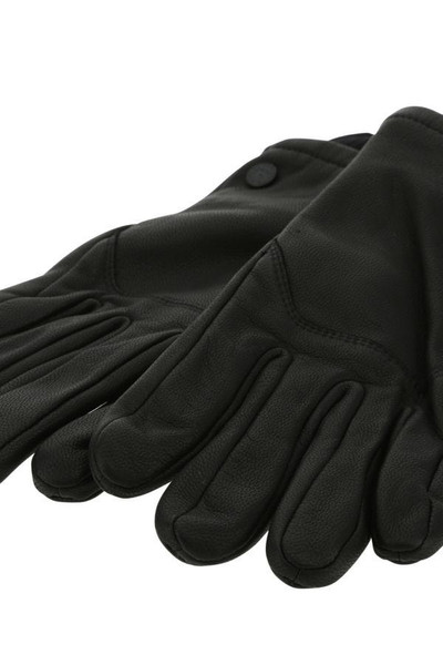 Canada Goose Black leather Workman gloves outlook