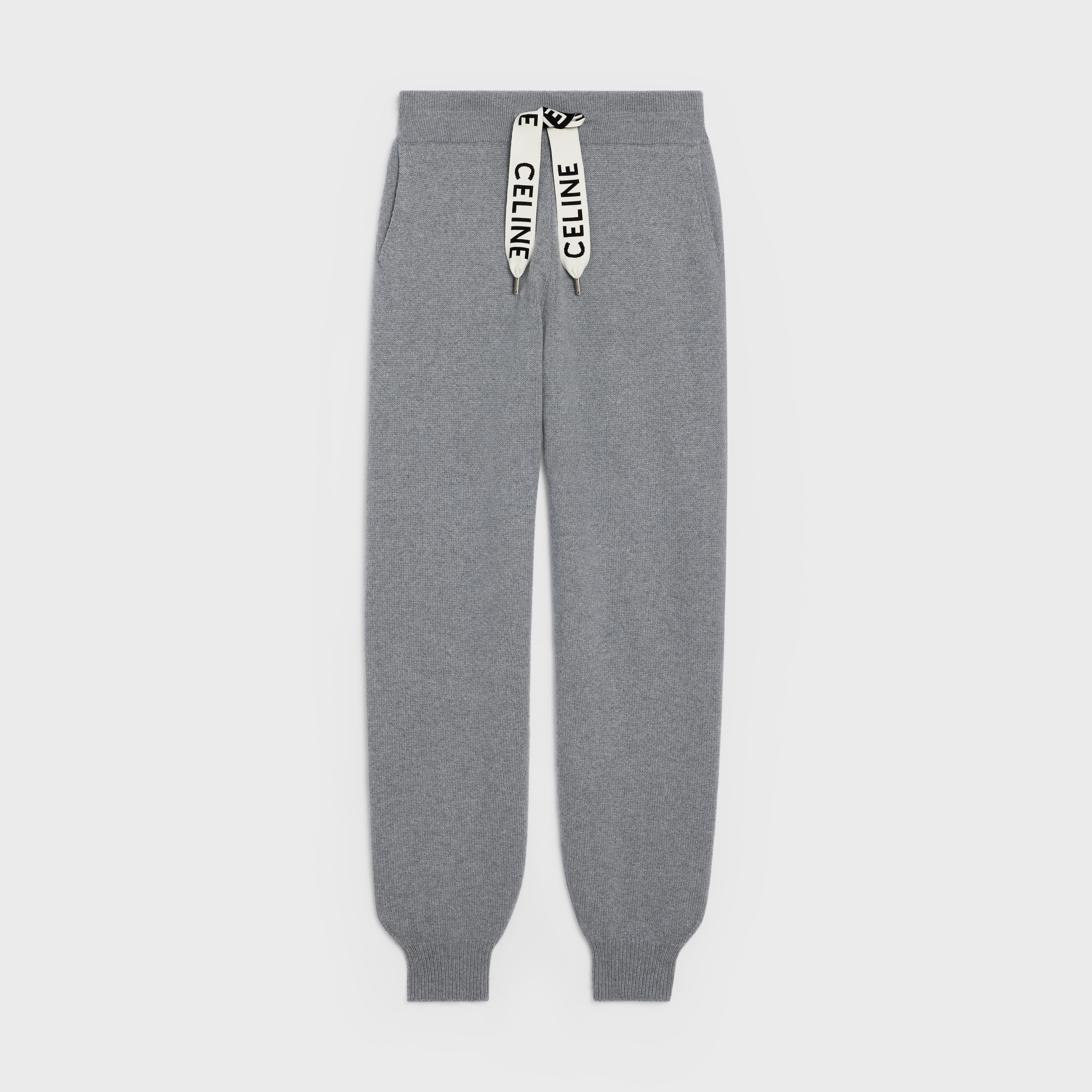 CELINE TRACK PANTS IN CASHMERE AND WOOL