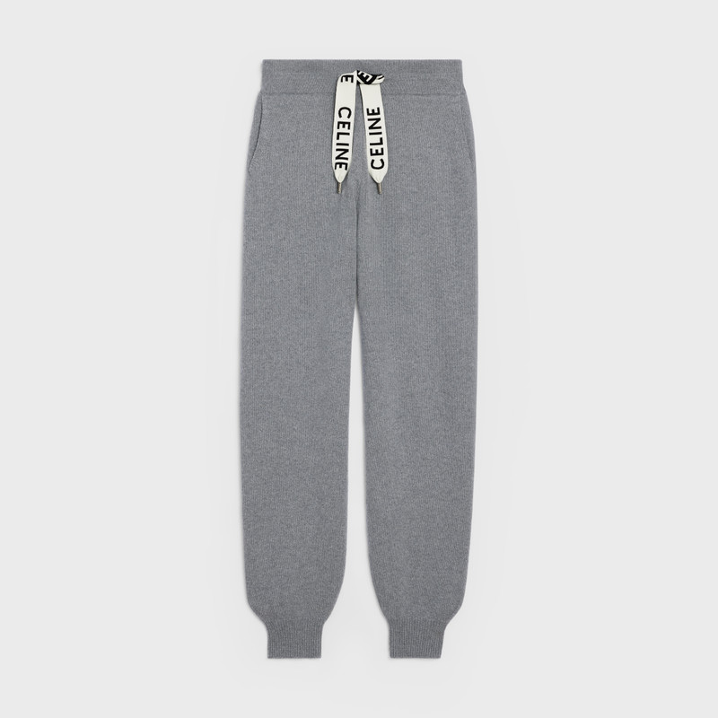 TRACK PANTS IN CASHMERE AND WOOL 1