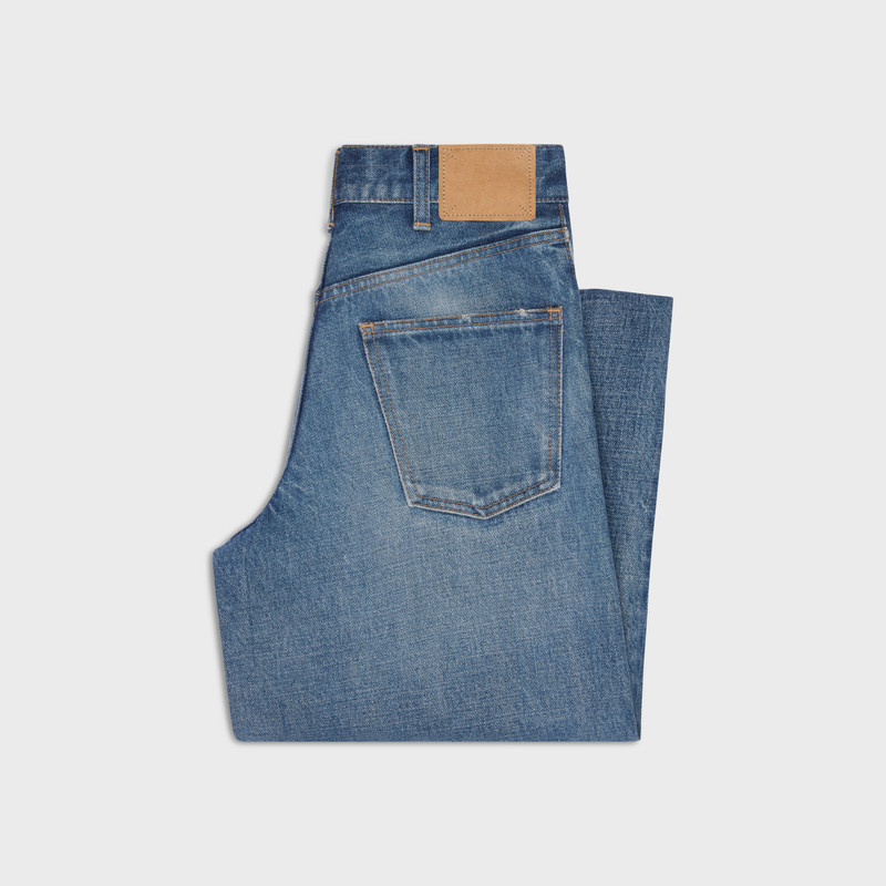CELINE flared surf jeans in union wash denim outlook