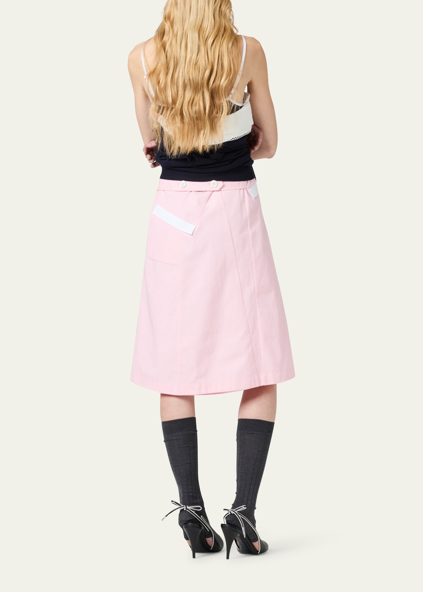 Strapless Twisted Dress - 3