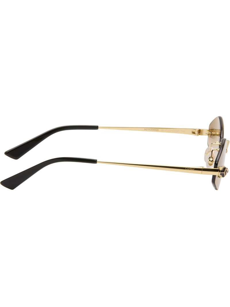 Cartier Gold CT0433S Sunglasses outlook